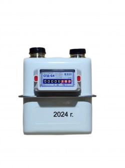 Счетчик газа СГД-G4ТК с термокорректором (вход газа левый, 110мм, резьба 1 1/4") г. Орёл 2024 год выпуска Грозный